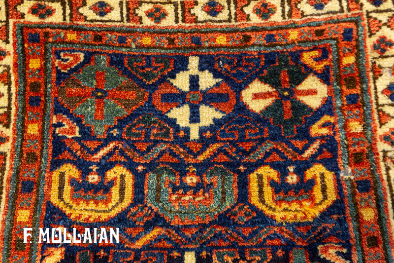 فرش آنتیک کردی، شمال غرب ایران کد:۵۸۵۰۹۶۱۱